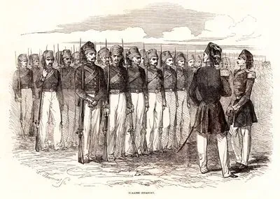 1853-1856 Osmanlı-Rus Savaşı (Kırım Savaşı) Sırasında Türk Piyadeleri