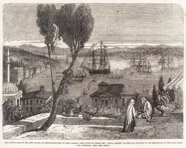 Sultan Abdülmecid'in Yeni Sarayı Dolmabahçeden Ayrılışı