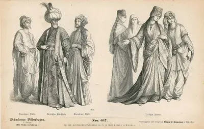 Padişah ve Türk Soylularının Kıyafetleri- Türk Kadınlarının Kıyafetleri
