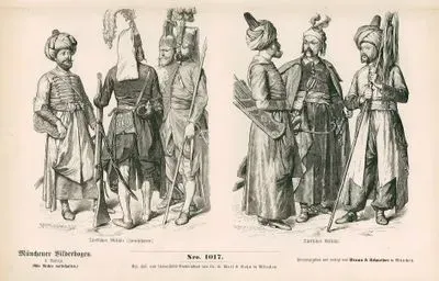 17.Yüzyılda Ve 18.Yüzyılın Başında Türkler-Türk Askerleri (Yeniçeriler)-Türk Askerleri