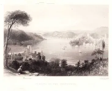 Anadolu Hisarı ve Rumeli Hisarı İle Boğaziçi Manzarası