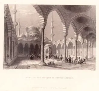 Sultan Ahmet Caminin Avlusu