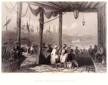 Haliç'te Köşk Kahvehanesi