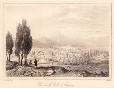 Erzurum Şehrinin Görüntüsü