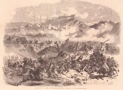 1853-1856 Osmanlı-Rus Savaşı (Kırım Savaşı) Sırasında 29 Eylül 1855 Tarihinde Kars'ta Türk Ordusu Tarafından Rus Ordusunun Yenilgiye Uğratılması (Kars Zaferi)