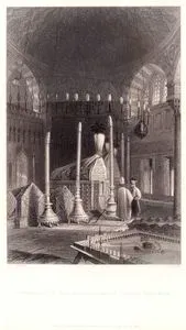 Padişah Kanuni Sultan Süleyman'ın Türbesinin İçi