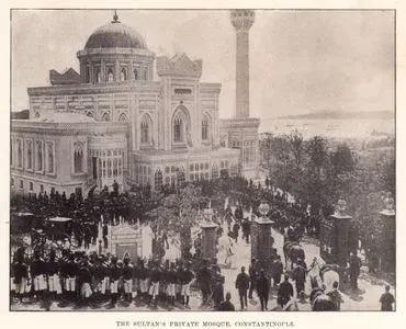Yıldız Hamidiye Cami Ve Padişah II.Abdulhamid'in Cuma Selamlığı