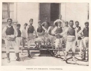 İtfaiyeciler Ve Tulumba (Yangın Söndürma Makinesi), İstanbul