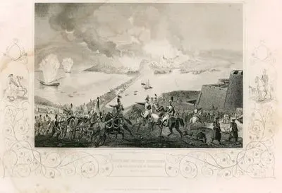 1853-1856 Osmanlı-Rus Savaşı (Kırım Savaşı) Sırasında Sivastopol Kuşatmasında Sivastopol Şehrinin Düşmesi ve Sivastopol'un Güney Tarafından Rus Ordusunun Çekilmesi 08 
Eylül 1855