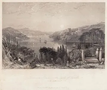 Boğaziçinde Rumeli Hisarı (Boğazkesen Hisarı) Veya Avrupa Kalesi