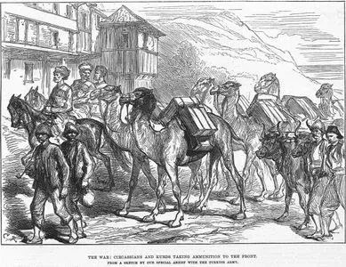 1877-1878 Osmanlı-Rus Savaşı (93 Harbi) Sırasında Çerkezler Ve Kürtlerin Cepheye Cephane Taşıması