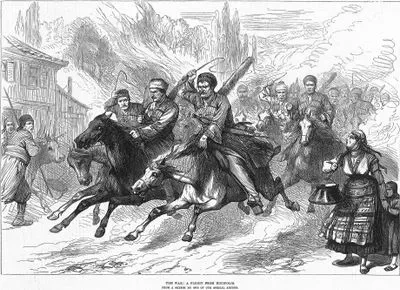1877-1878 Osmanlı-Rus Savaşı (93 Harbi) Sırasında Türk Başıbozukların Niğbolu'dan Geri Çekilmesi