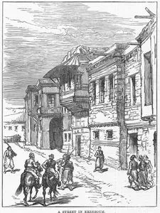 1877-1878 Osmanlı-Rus Savaşı (93 Harbi) Sırasında Erzurum Şehrinde Bir Cadde