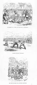 1877-1878 Osmanlı-Rus Savaşı (93 Harbi) Sırasında Rusçuk'da Bir Bulgara Saldıran Türke Ceza Verilmesi-Türk Askerlerin Güreşi-İlk Yaralı Askerin Rusçuk'a Girişi