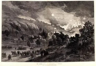 1877-1878 Osmanlı-Rus Savaşı (93 Harbi) Sırasında Niğbolu'nun Rus Ordusu Tarafından Bombalanması Ve Şehrin Boşaltılması