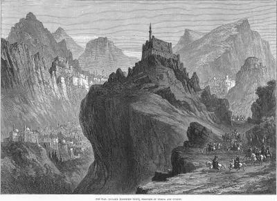 1877-1878 Osmanlı-Rus Savaşı (93 Harbi) Sırasında Türkiye'nin İran Sınırında Bulunan Doğubayazıt Ve Doğubayazıt Kalesi