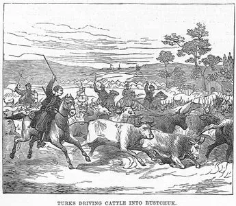 1877-1878 Osmanlı-Rus Savaşı (93 Harbi) Sırasında İneklerin Rusçuk'a Götürülmesi