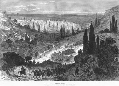 1877-1878 Osmanlı-Rus Savaşı (93 Harbi) Sırasında Şumnu'dan Geçen Türk Askerleri