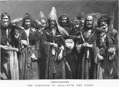 1877-1878 Osmanlı-Rus Savaşı (93 Harbi) Sırasında Savaşan Abhazlar