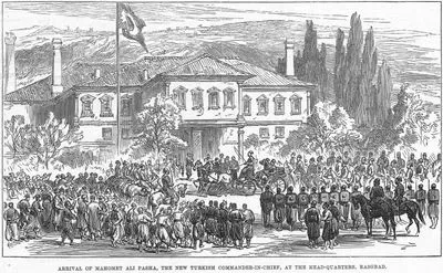 1877-1878 Osmanlı-Rus Savaşı (93 Harbi) Sırasında Tuna Ordusu Kumandanlığına Getirilen Mehmet Ali Paşa'nın Razgrad'da Bulunan Ordu Karargahına Gelişi