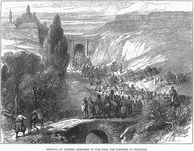 1877-1878 Osmanlı-Rus Savaşı (93 Harbi) Sırasında Esir Türk Askerlerinin Niğbolu Garnizonundan Götürülmeleri