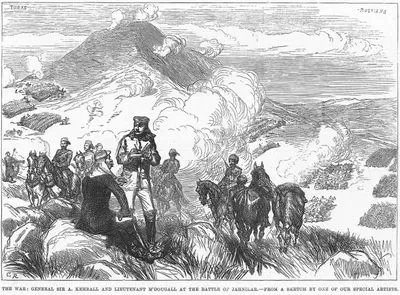1877-1878 Osmanlı-Rus Savaşı (93 Harbi) Sırasında General A.Kemball Ve Yüzbaşı M'Dougall Yahniler Muharebesinde