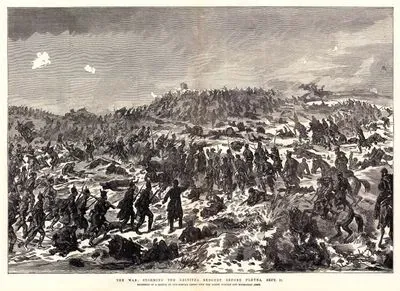 1877-1878 Osmanlı-Rus Savaşı (93 Harbi) Sırasında 11 Eylül 1877 Tarihinde Grivitza Türk Tabyalarına Romanya(Romen) Ordusunun Saldırması