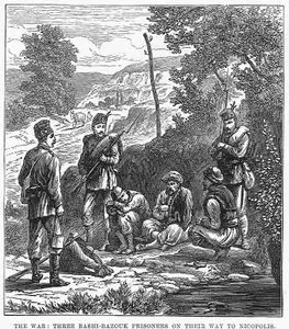 1877-1878 Osmanlı-Rus Savaşı (93 Harbi) Sırasında Niğbolu Yolunda Esir Alınmış Üç Başıbozuk