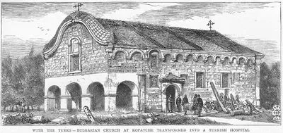 1877-1878 Osmanlı-Rus Savaşı (93 Harbi) Sırasında Kopatchi'de Türk Hastanesine Döndürülen Bulgar Kilisesi