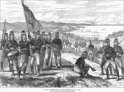 1877-1878 Osmanlı-Rus Savaşı (93 Harbi) Sırasında Savaşa Katılmak İçin İstanbul'a Gelen Zeybekler