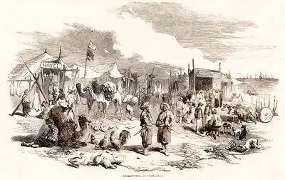 1853-1856 Osmanlı-Rus Savaşı (Kırım Savaşı) Sırasında Beşika Koyunda Kurulan Kamp
