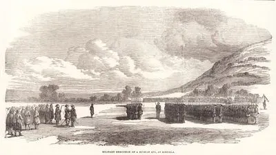 1853-1856 Osmanlı-Rus Savaşı (Kırım Savaşı) Sırasında Yakalan Bir Rus Ajanın Şumnu'da Kurşuna Dizilmesi