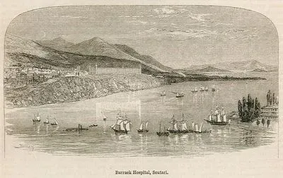 1853-1856 Osmanlı-Rus Savaşı (Kırım Savaşı) Sırasında Hastane Olarak Kullanılan Üsküdar'da Bulunan Selimiye Kışlası