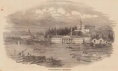 İstanbul'da Haliç Tersanesi