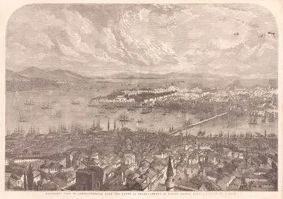 Galata Kulesinden İstanbul Manzarası