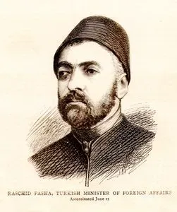 15 Haziranda 1876 Tarihinde Yapılan Bir Suikast İle Öldürülen Hariciye Nazırı Raşid Paşa