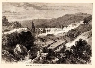 İzmir'de Roma Su Kemeri İle Meles Çayı Ve Yeşildere (St.Ann Vadisi)