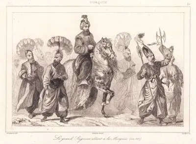 1788 Yılında Padişah I.Abdülhamid'in Cuma Selamlığı