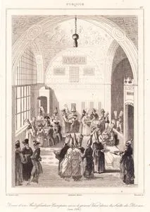 1788 yılında Sadrazamın Bir Avrupa Büyükelçisi İçin Divan-ı Hümayun Salonu'nda Akşam Yemeği Vermesi