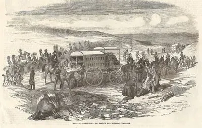 Kırım Savaşında Ambulans At Arabası