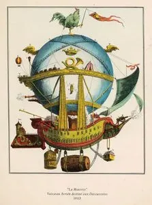Keşifler İçin Kullanılacak "Akıl Tanrıçası Minerve" İsimli Hava Gemisi, 1803