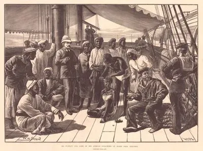 Mr.Stanley Ve Onla Beraber Afrika'ya Gidenler "Industry" Gemisinin Güvertesinde