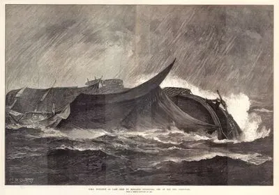 HMS Eurydice İsimli Geminin 24 Mart 1878 Tarihinde Fırtınada Batmadan Önceki Son Durumu