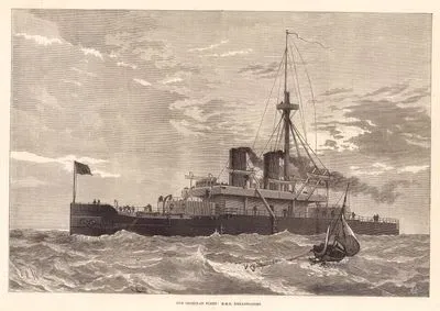 "HMS Dreadnought" isimli İngiliz Zırhlı Savaş Gemisi
