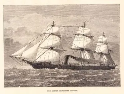"H.M.S.Garnet" İsimli Silahsız Korvet Gemisi