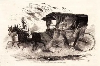 Florence Nightingale'nin Kırım Savaşı Sırasında Kullandığı At Arabası