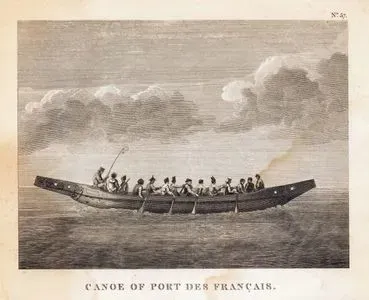 Alaska'da Lituya ( Port Des Français) Körfezinda Yaşayanların Kullandığı Kano, No.57