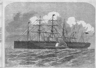 "The Great Eastern" İsimli Buharlı Gemi