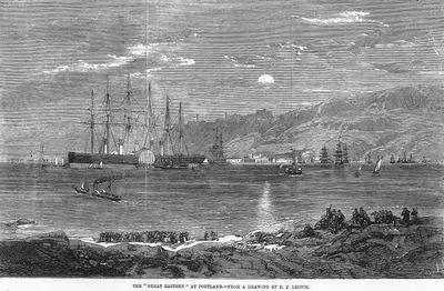"The Great Eastern" İsimli Buharlı Gemi Portland'da