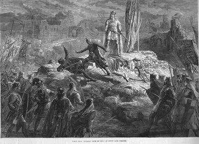"Aslan Yürekli Richard" Operasından Bir Sahne, Drury Lane Tiyatrosu